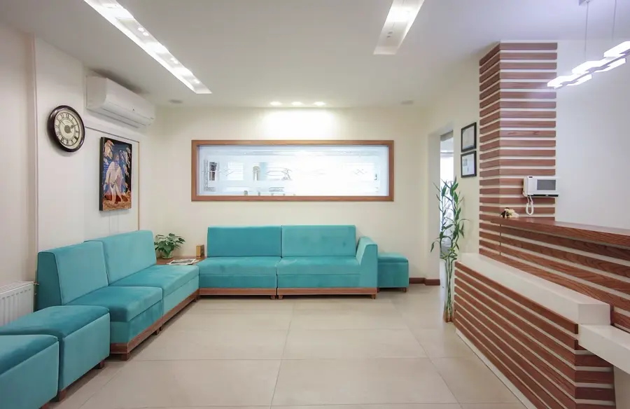 Sala de espera de Clínica Dental Sonrisa